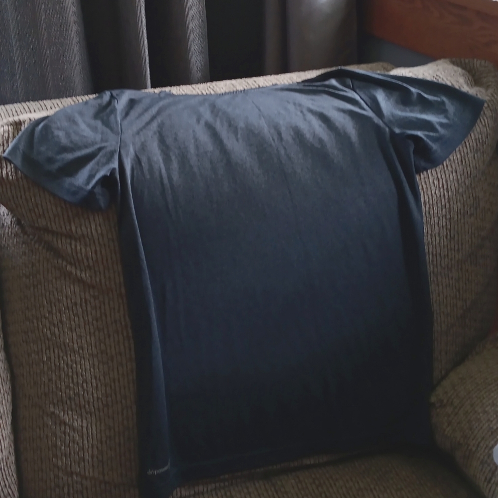Russell dri-power men size small charcoal gray